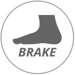Foot Brake Icon